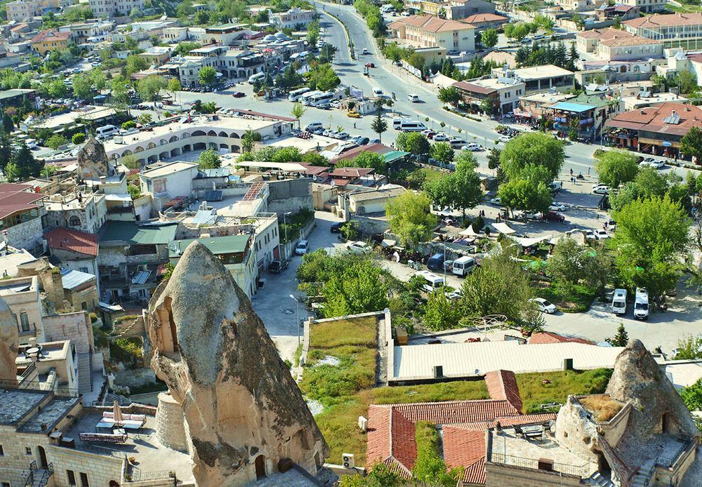 Cappadocia Stone Palace Göreme Buitenkant foto