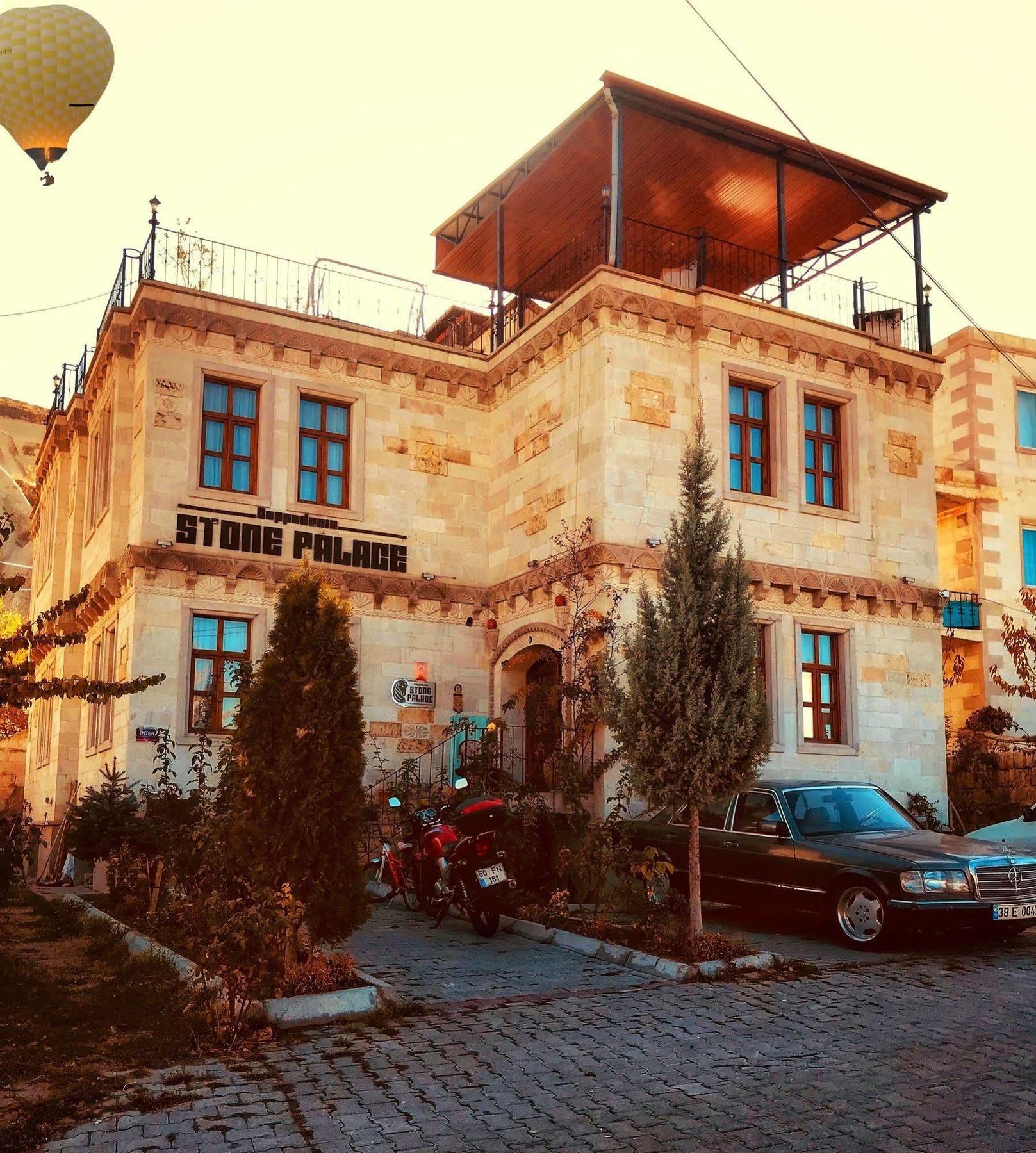 Cappadocia Stone Palace Göreme Buitenkant foto