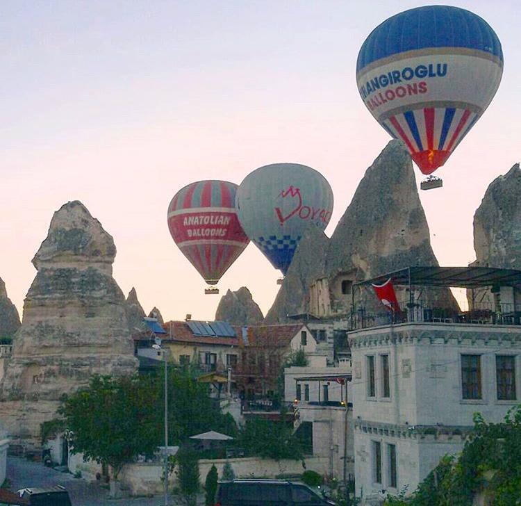 Cappadocia Stone Palace Göreme Buitenkant foto